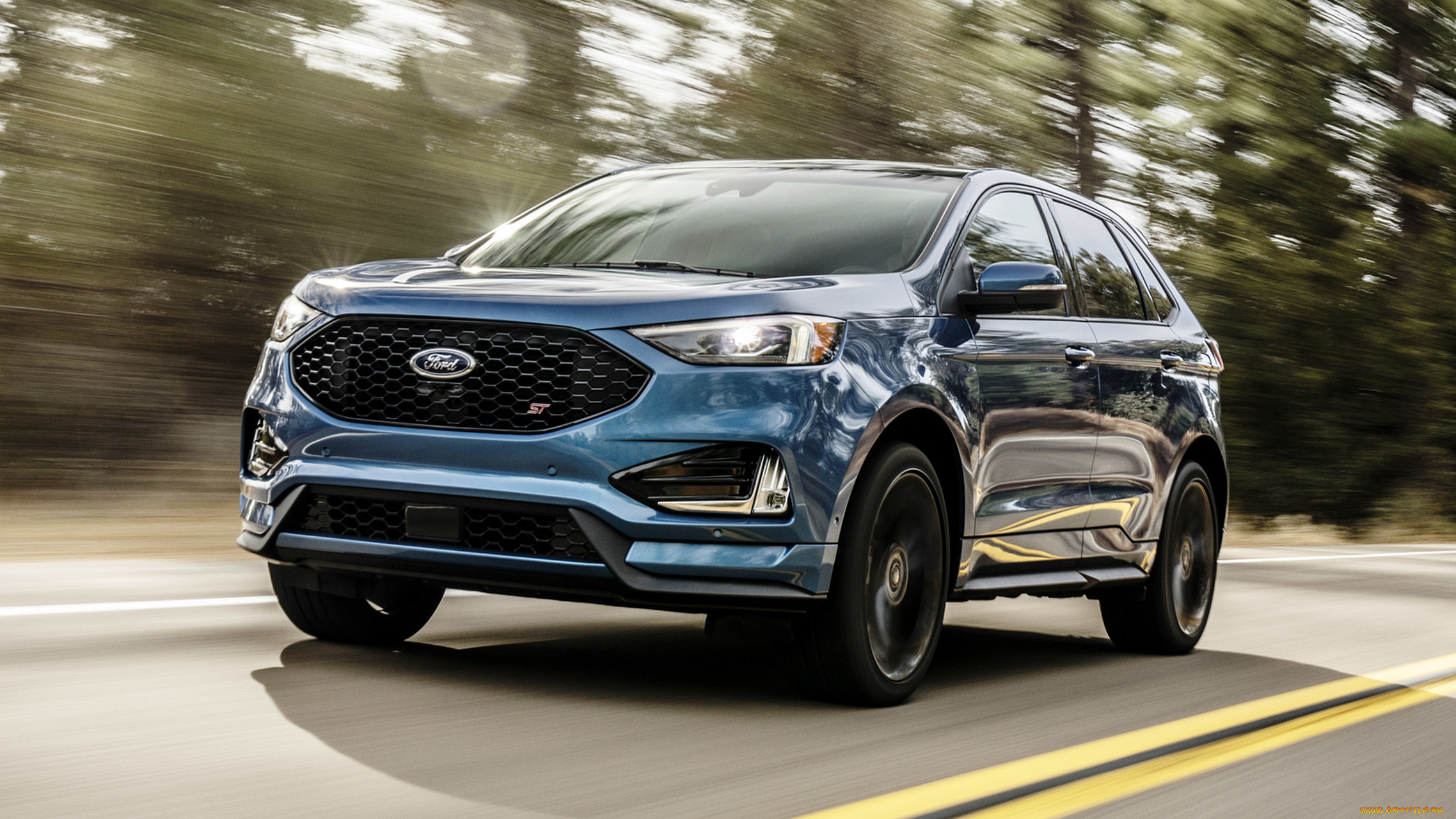 ford edge st 2019, , ford, 2019, st, edge, blue